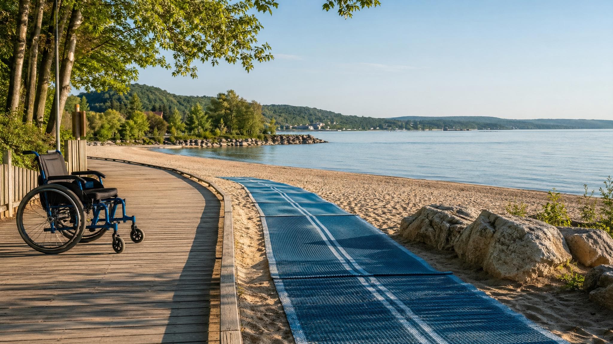 Plan an accessible Traverse City visit with current official links for transit, trails, parks, museums, and Sleeping Bear Dunes.