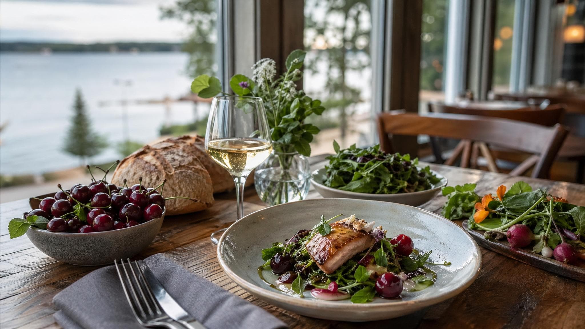 Plan a local-food meal around Traverse City with verified restaurant locations, direct menus, reservation links, and seasonal expectations.
