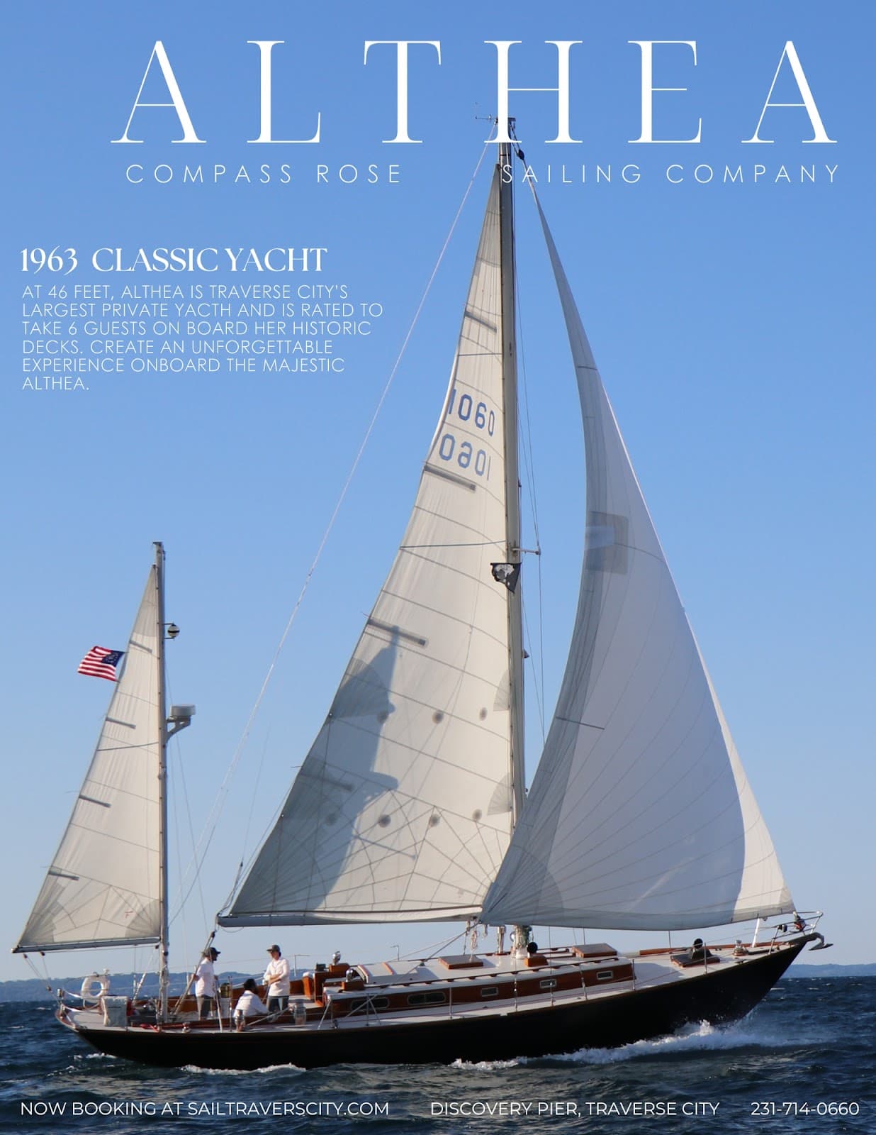 Compass Rose Sailing Co. - Boat Tours in Traverse City, Michigan