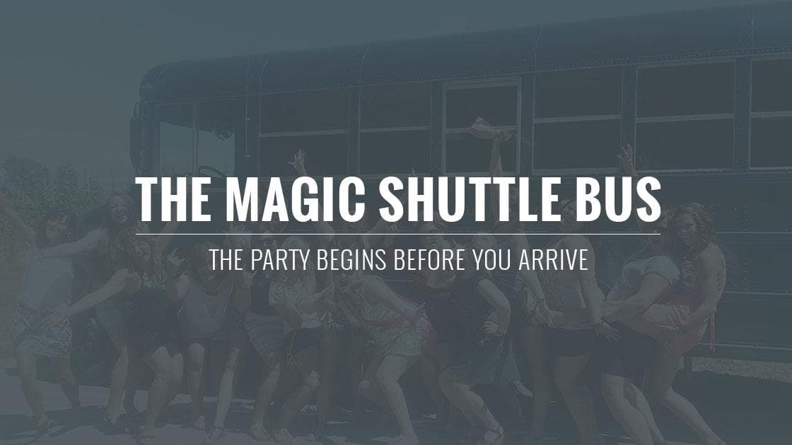 The Magic Shuttle Bus in Traverse City