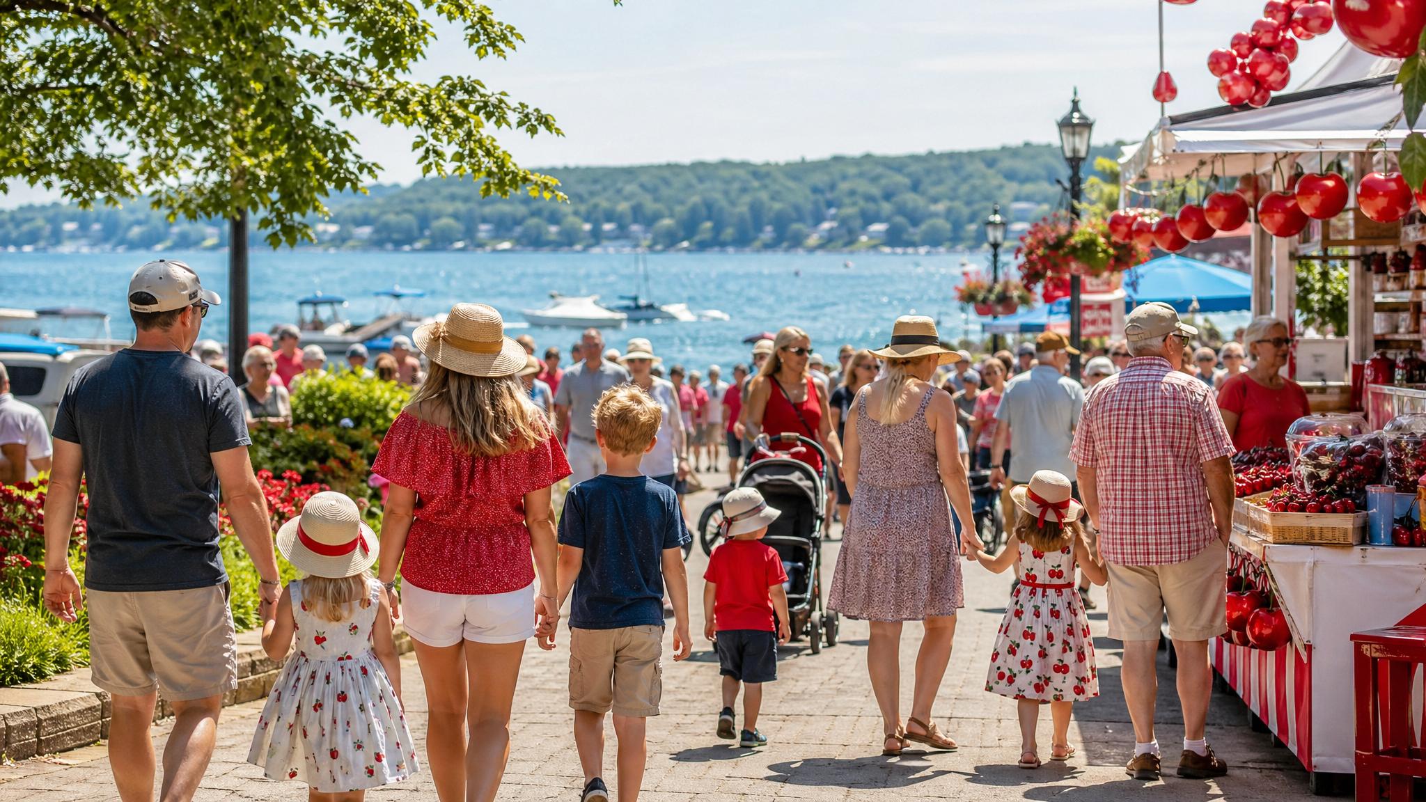 National Cherry Festival 2026 Family Guide: Kids, Strollers, Bathrooms & Meltdown-Proof Planning